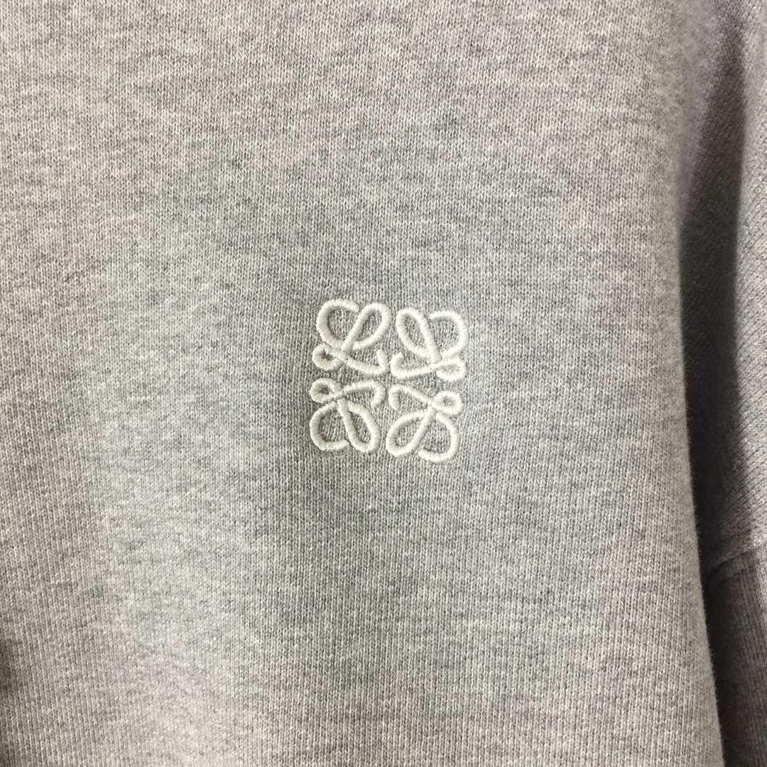 Loewe Anagram-embroidered Hoodie - FashionPlug