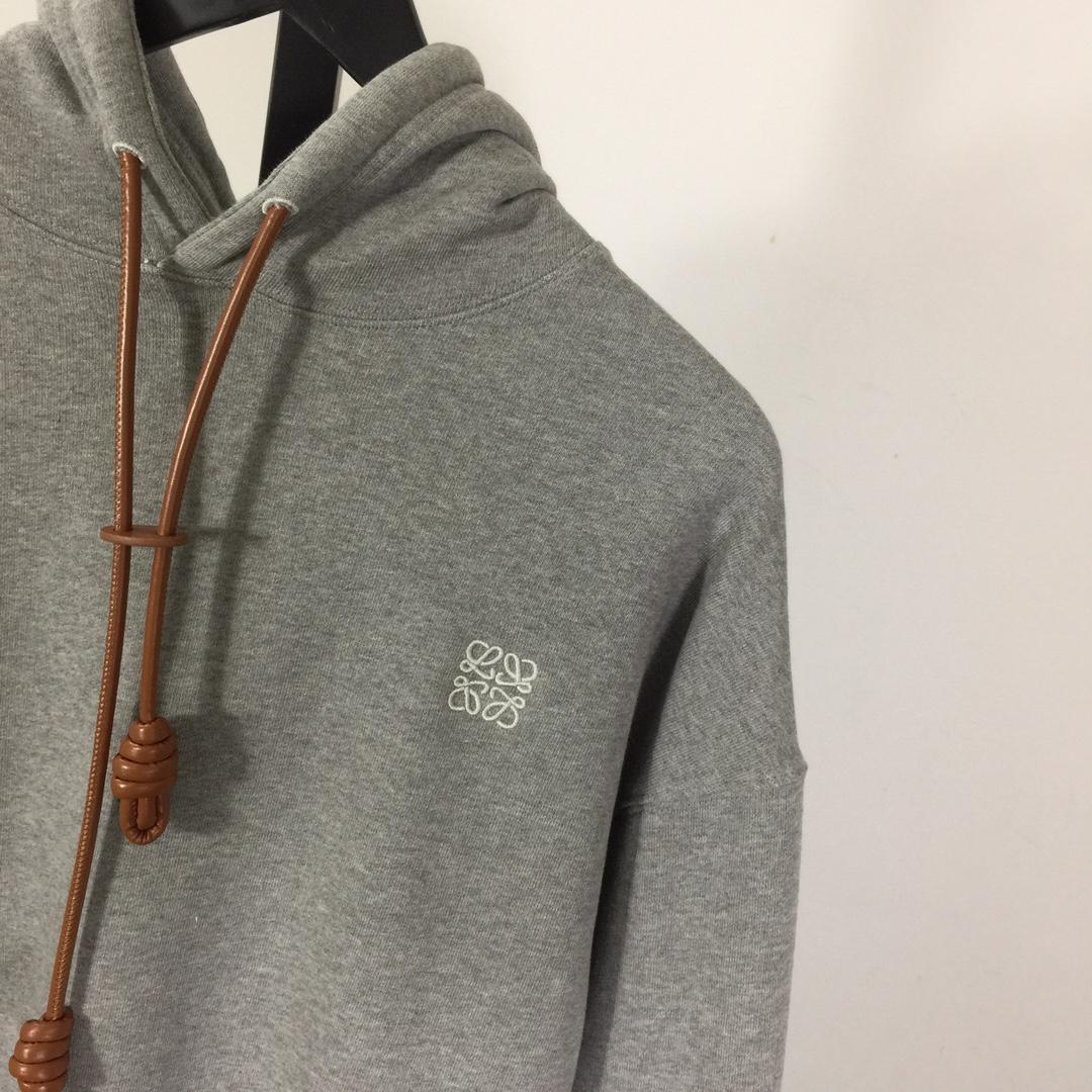 Loewe Anagram-embroidered Hoodie - FashionPlug