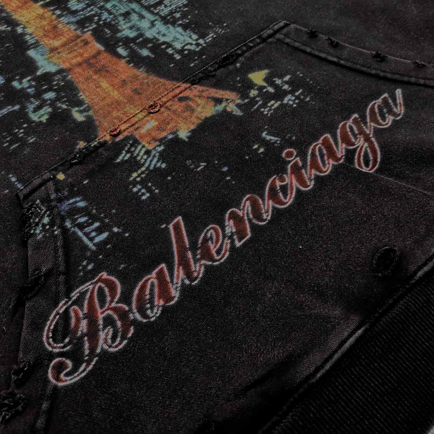 Balenciaga Ginza Store, Tokyo Tower Hoodie - FashionPlug
