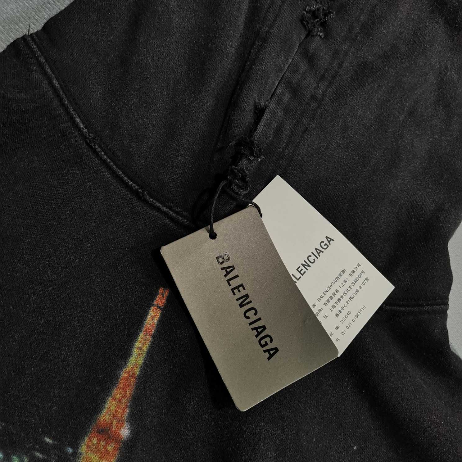 Balenciaga Ginza Store, Tokyo Tower Hoodie - FashionPlug