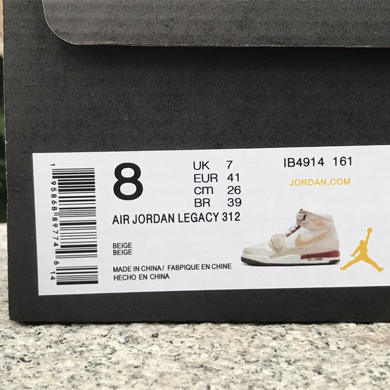 Jordan Legacy 312 CNY Sneaker     IB4914-161 - FashionPlug
