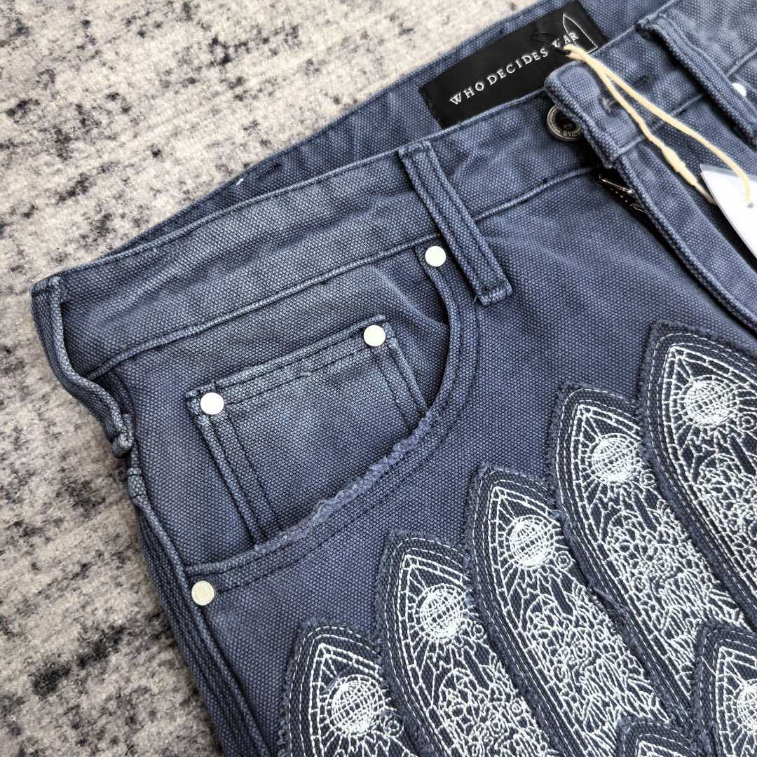 Who Decides War Techno Denim Jeans   HM689 - FashionPlug