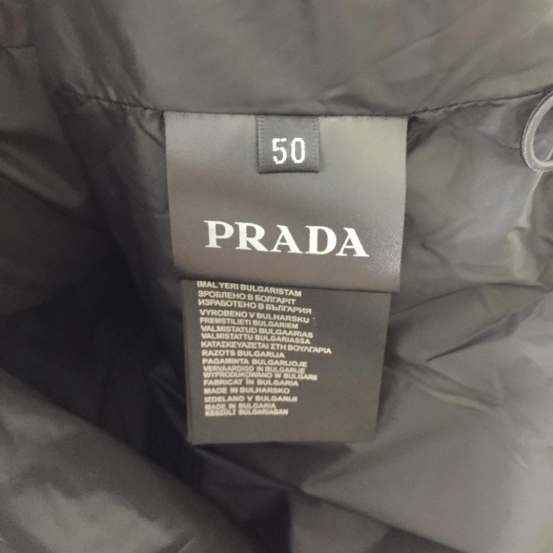 Prada Black Hooded Puffer Jacket - FashionPlug
