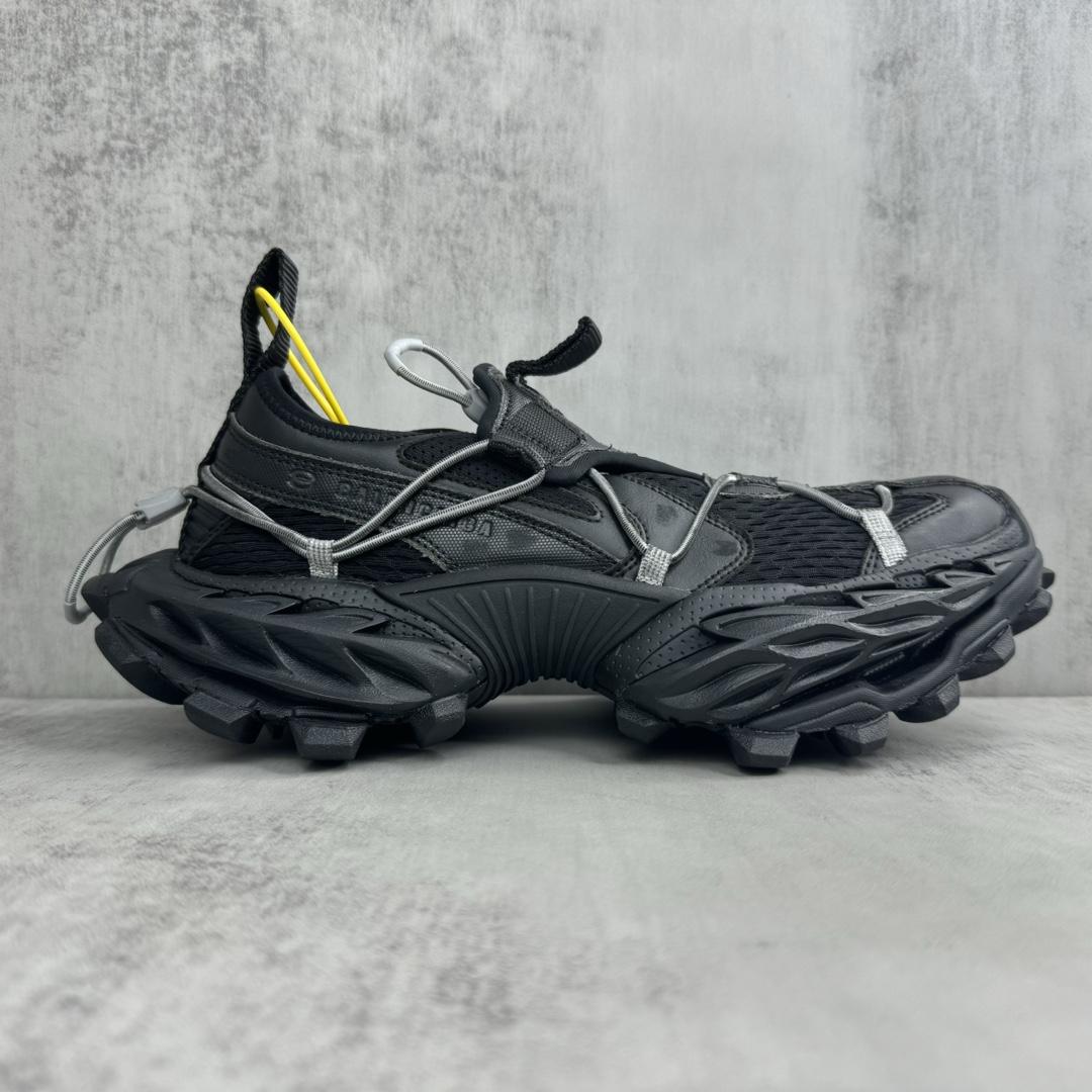 Balenciaga Hike Sneaker In Black  - FashionPlug