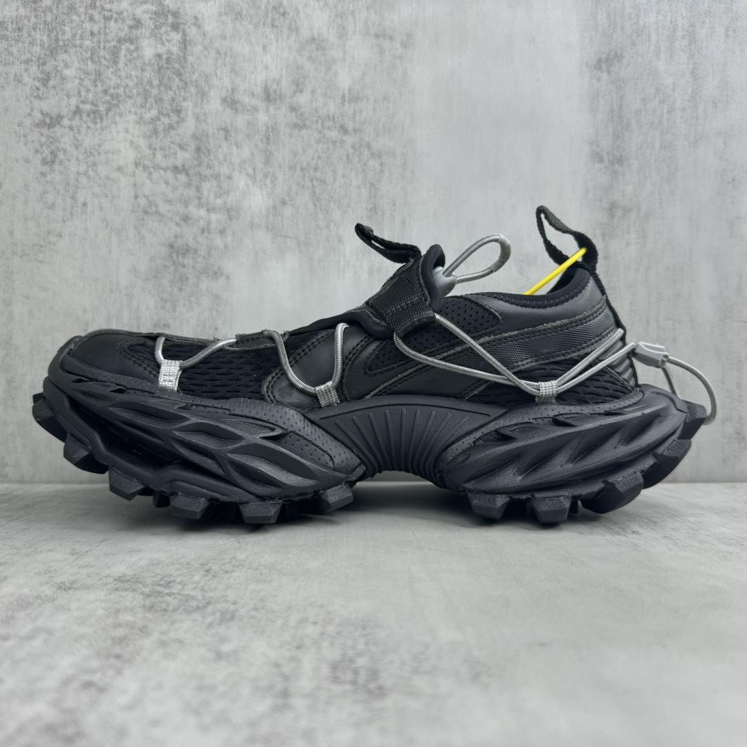 Balenciaga Hike Sneaker In Black  - FashionPlug