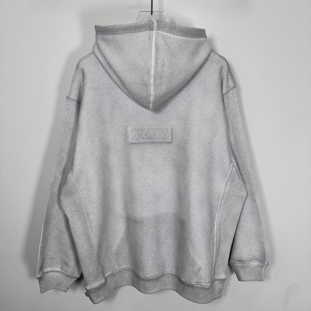 Supreme x MM6 Maison Margiela Foil Box Logo Hoodie - FashionPlug