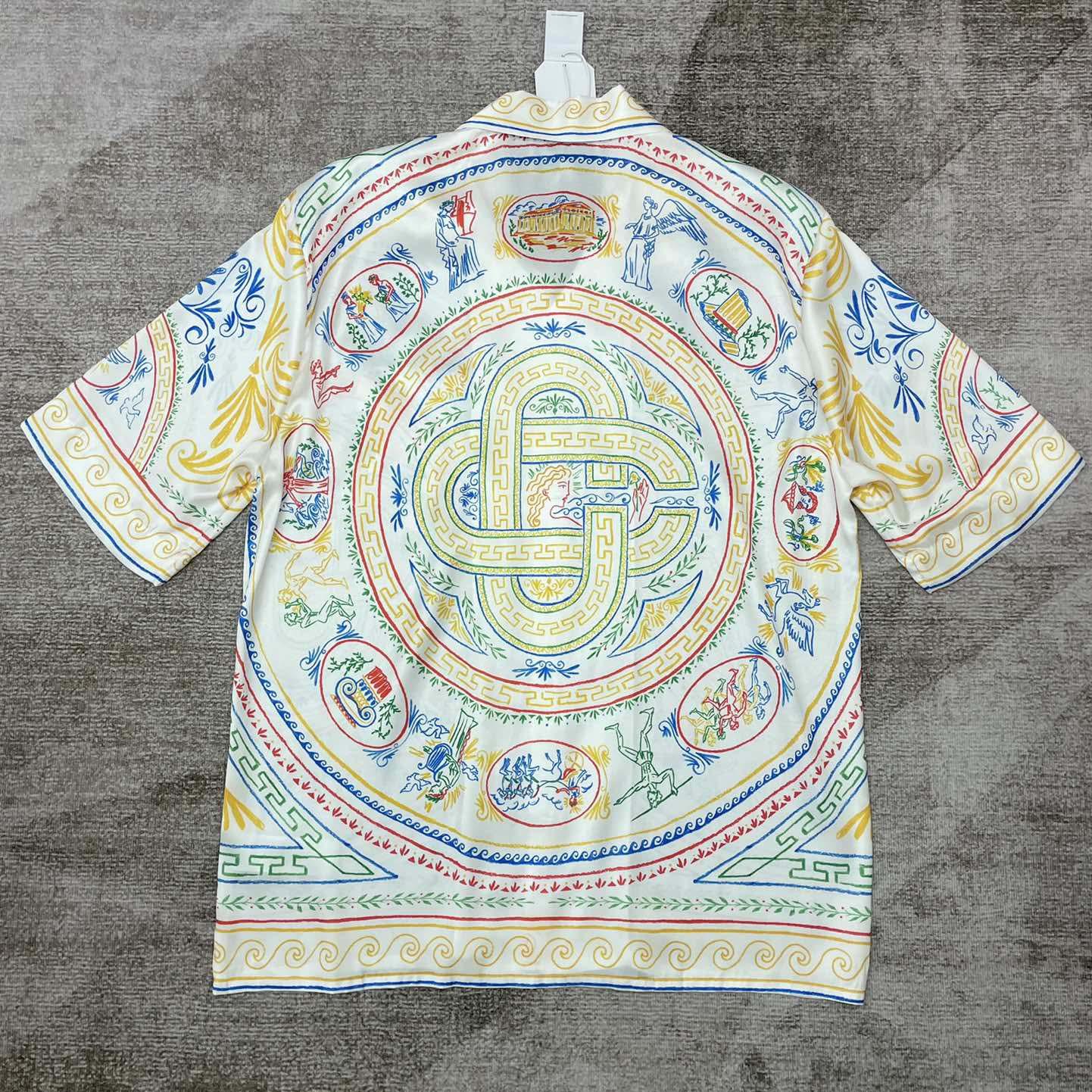 Casablanca Silk Cuban Shirt    CA3510 - FashionPlug
