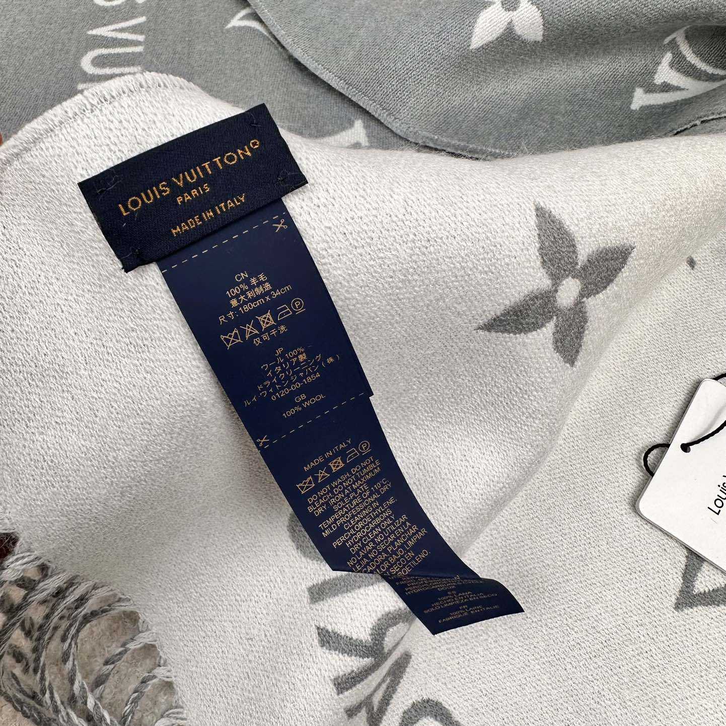 Louis Vuitton All About Monogram Scarf  M79226 - FashionPlug