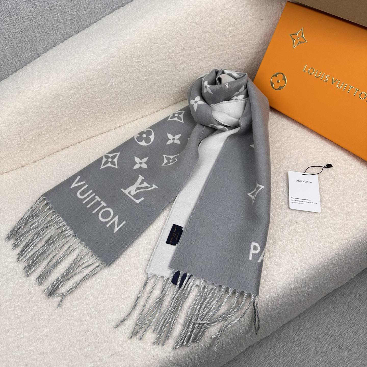 Louis Vuitton All About Monogram Scarf  M79226 - FashionPlug
