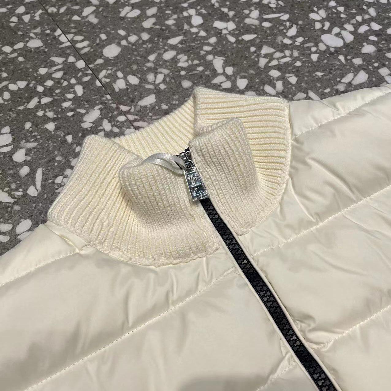 Moncler Down Puffer Cardigan - FashionPlug