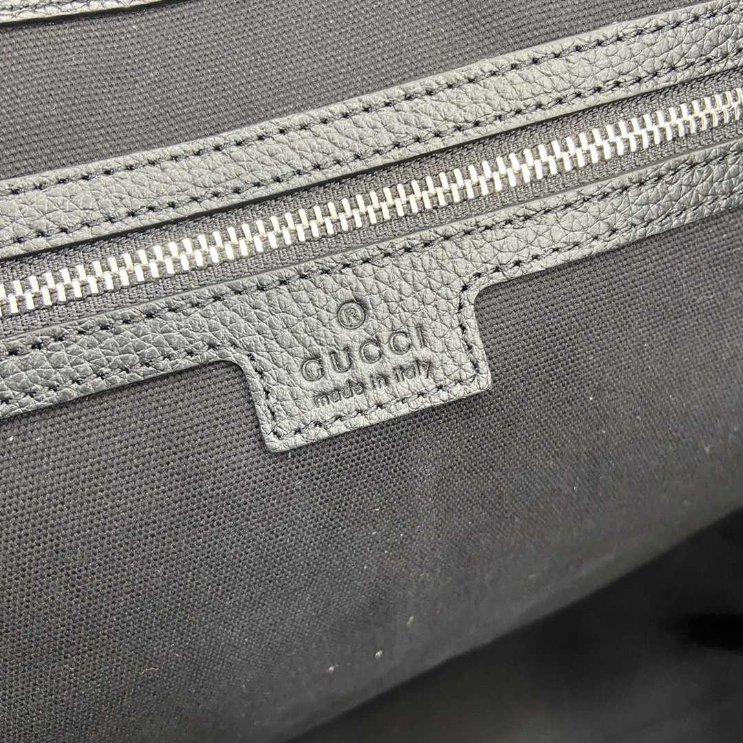Gucci Large Tote Bag With Web - FashionPlug