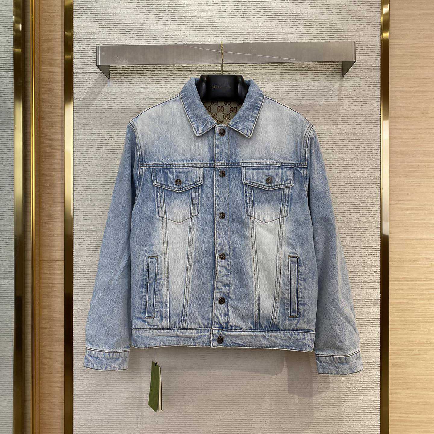 Gucci Reversible Denim Jacket - FashionPlug