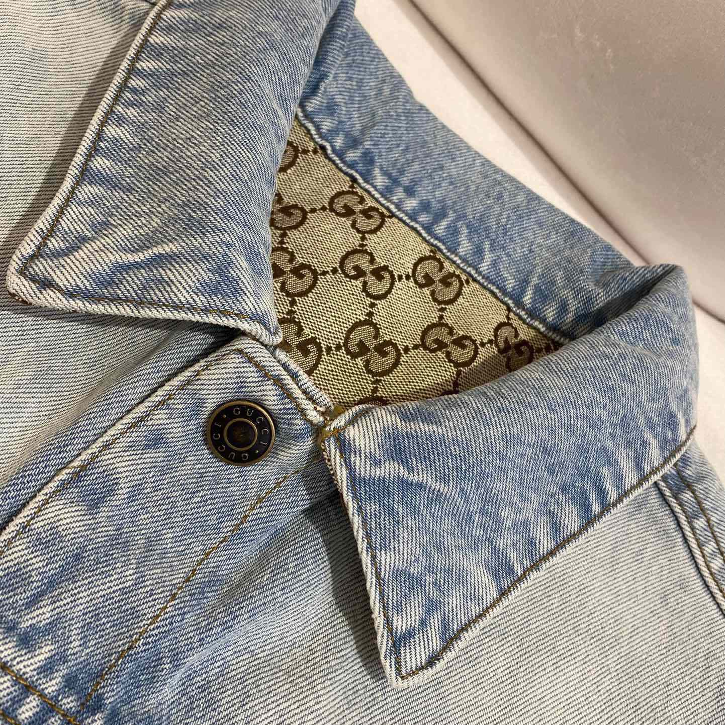 Gucci Reversible Denim Jacket - FashionPlug