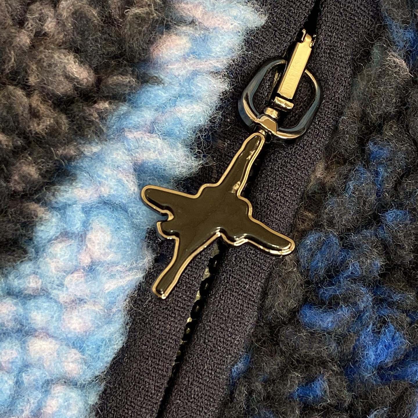 DIOR AND LEWIS HAMILTON Zipped Jacket with Removable Sleeves  - FashionPlug