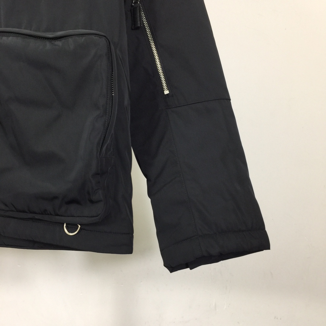 Prada Re-Nylon Multi Pocket Jacket - FashionPlug