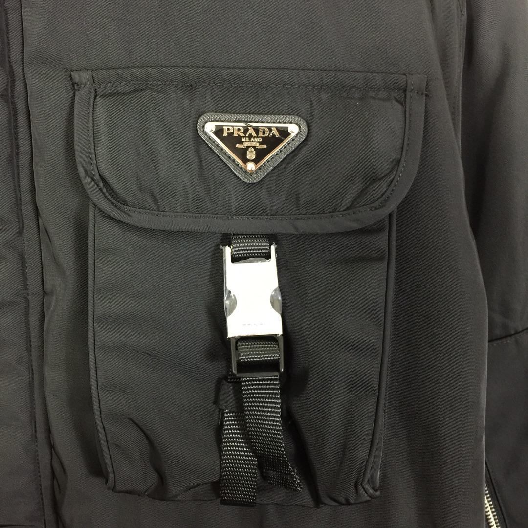 Prada Re-Nylon Multi Pocket Jacket - FashionPlug