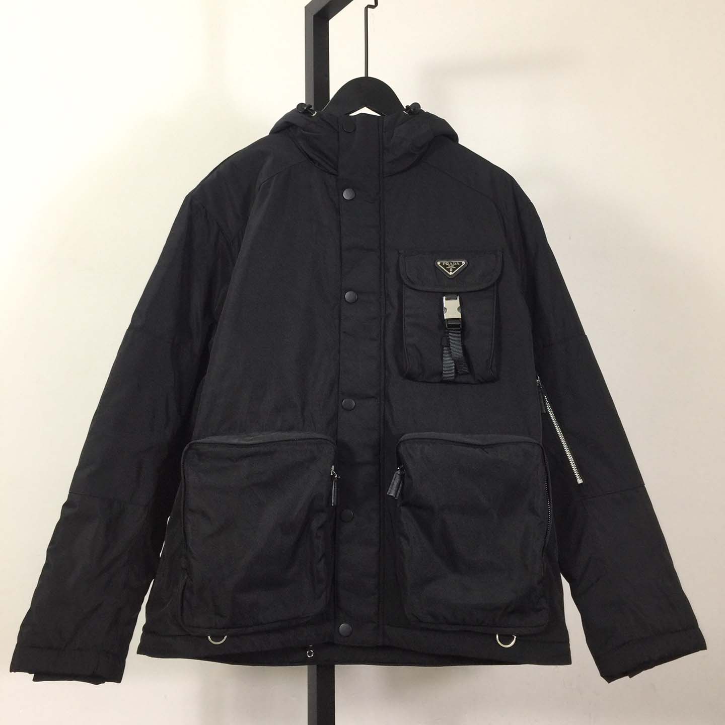 Prada Re-Nylon Multi Pocket Jacket - FashionPlug