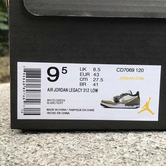 Jordan Legacy 312 Low Sneaker     CD7069-120 - FashionPlug