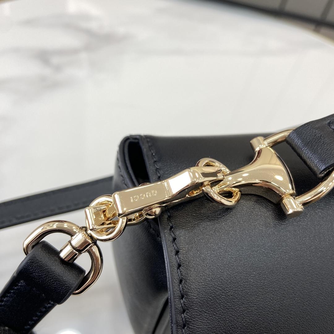 Gucci Horsebit 1955 Soft Small Top Handle Bag  - FashionPlug