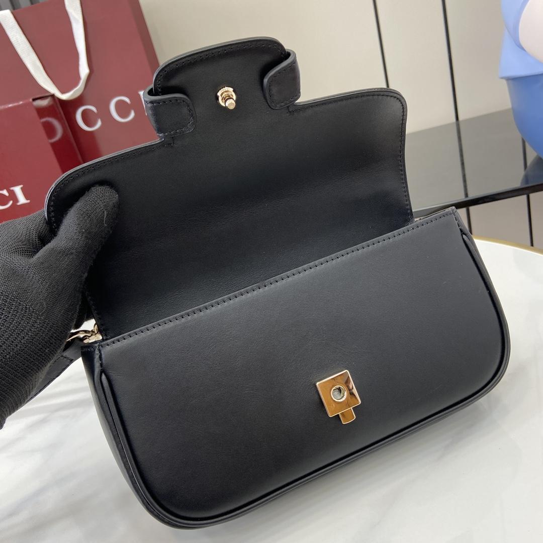 Gucci Horsebit 1955 Soft Small Top Handle Bag  - FashionPlug