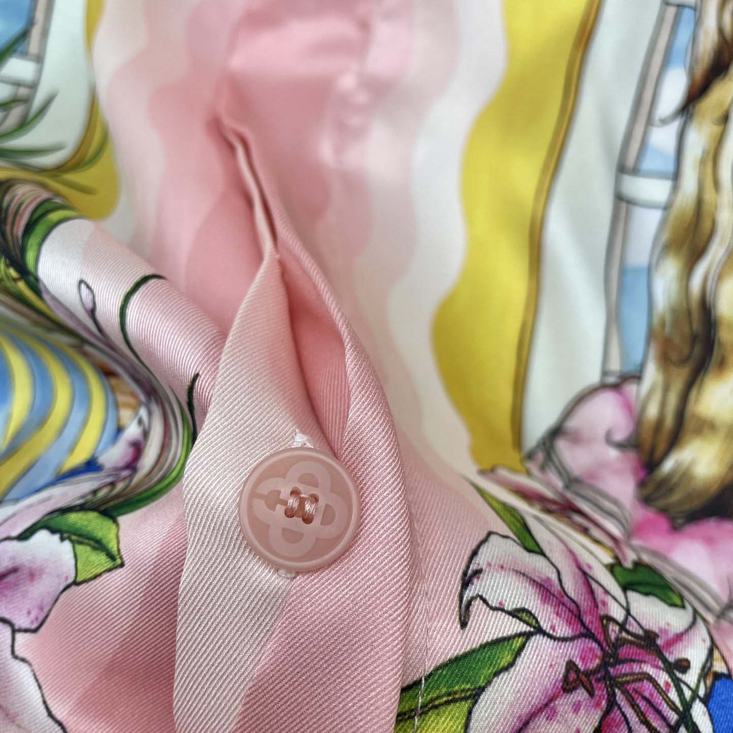 Casablanca Silk Shirt   CA3502 - FashionPlug