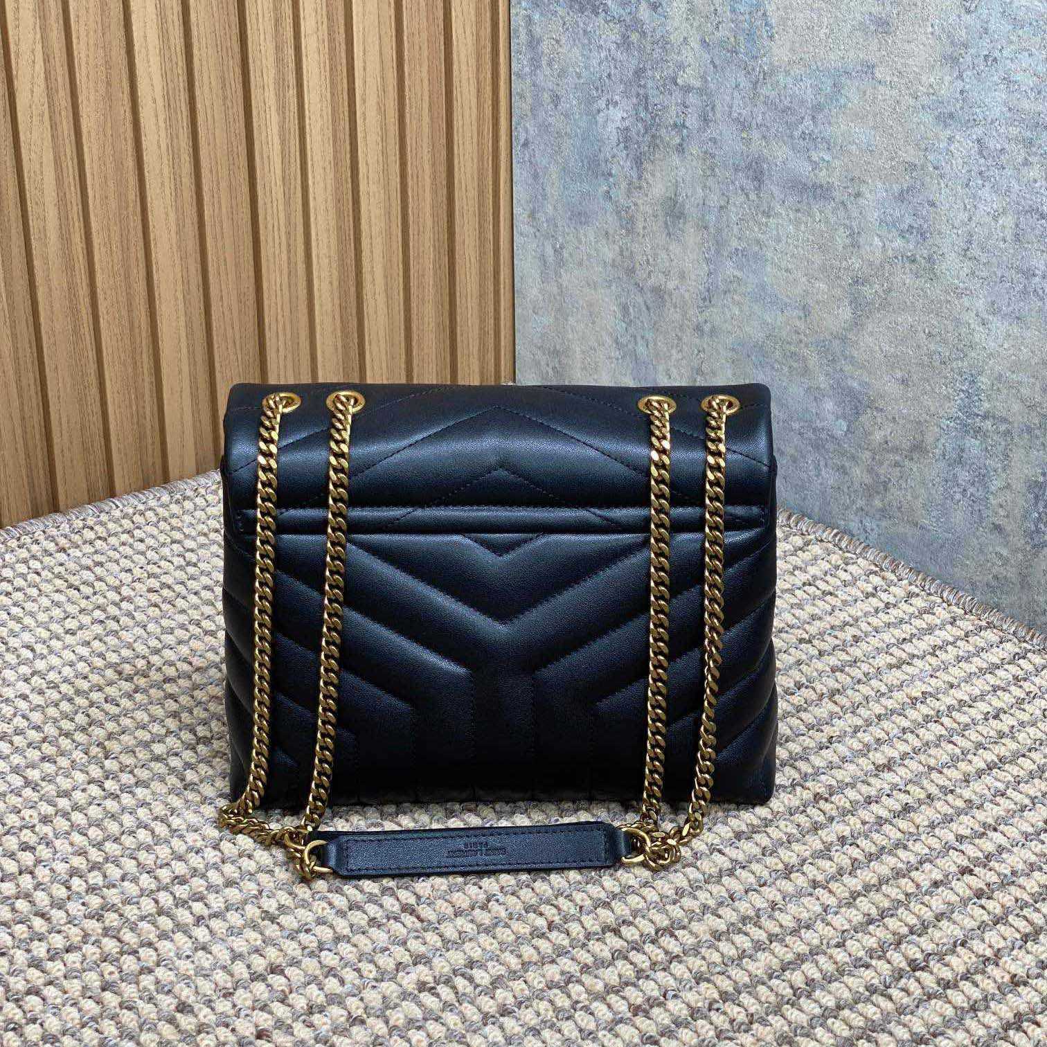 Saint Laurent Loulou Shoulder Bag   25x17x9cm - FashionPlug