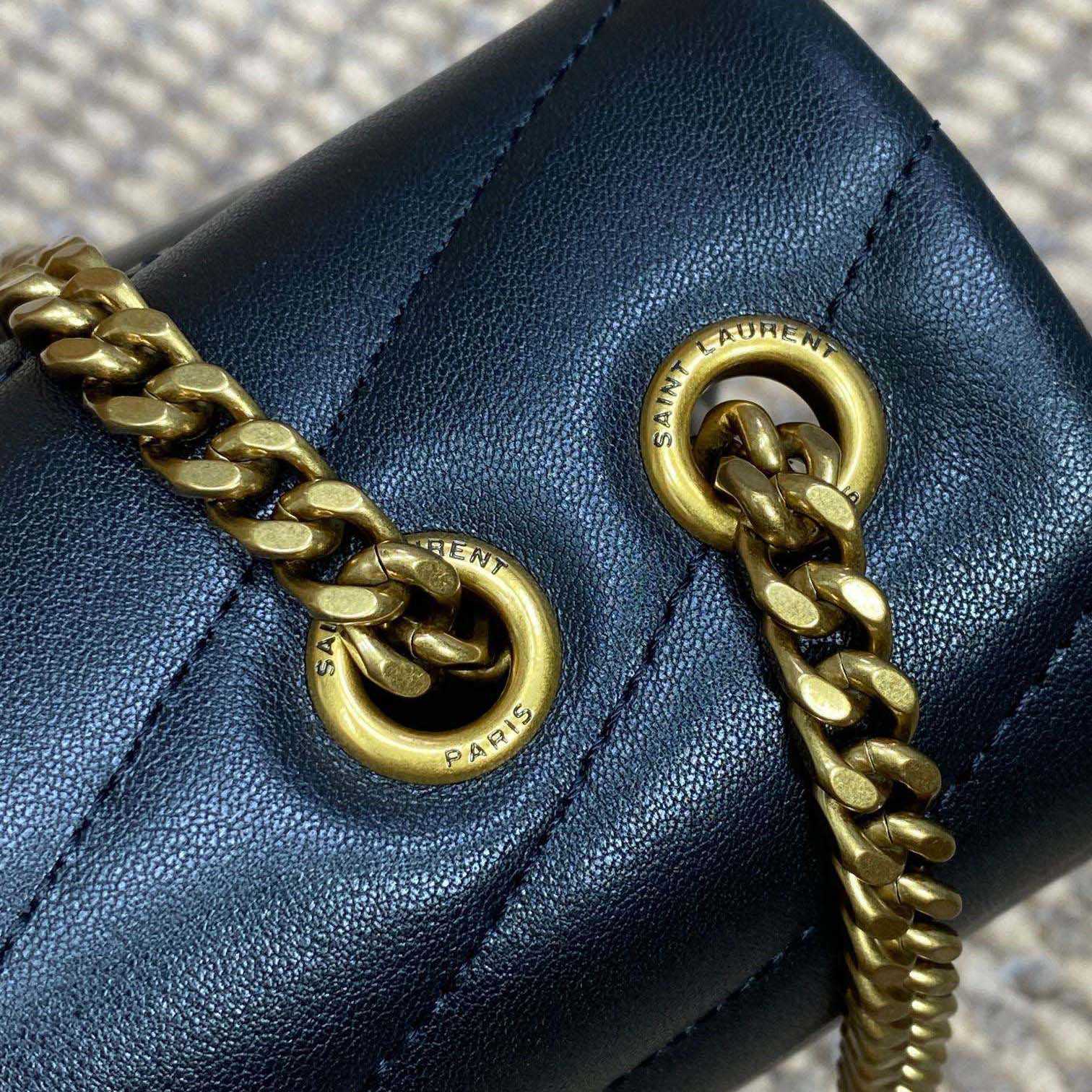Saint Laurent Loulou Shoulder Bag   25x17x9cm - FashionPlug