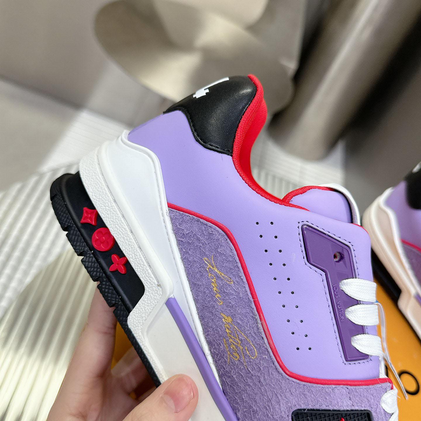 Louis Vuitton LV Trainer Sneaker   - FashionPlug