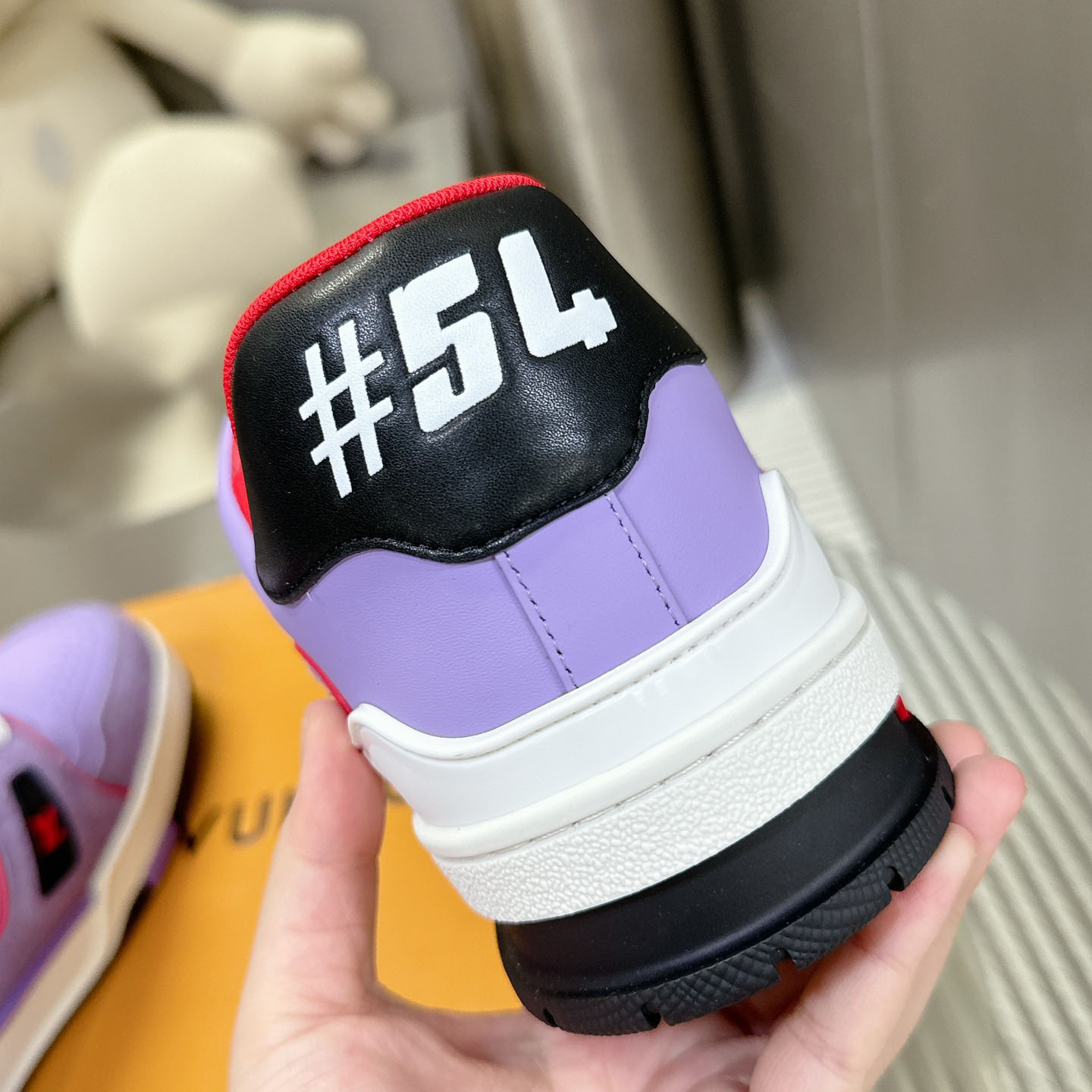Louis Vuitton LV Trainer Sneaker   - FashionPlug
