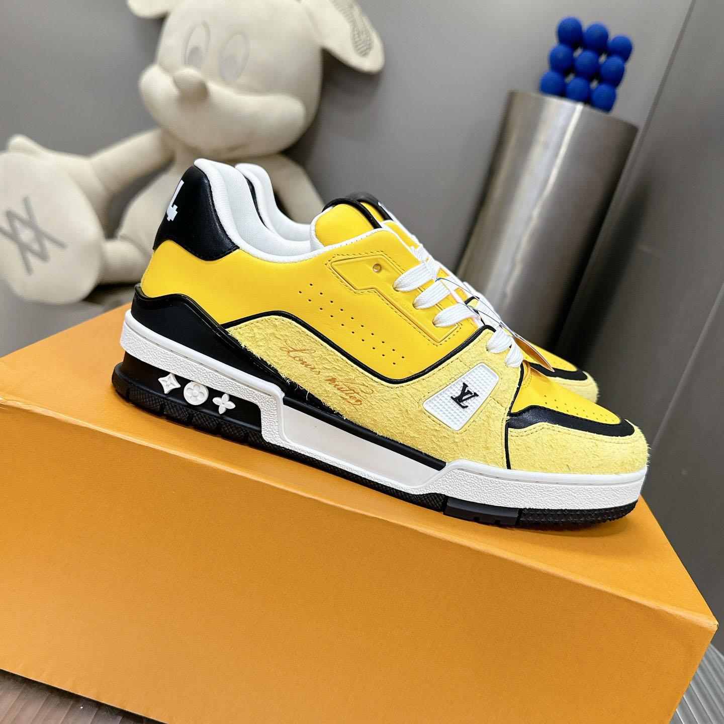 Louis Vuitton LV Trainer Sneaker   - FashionPlug