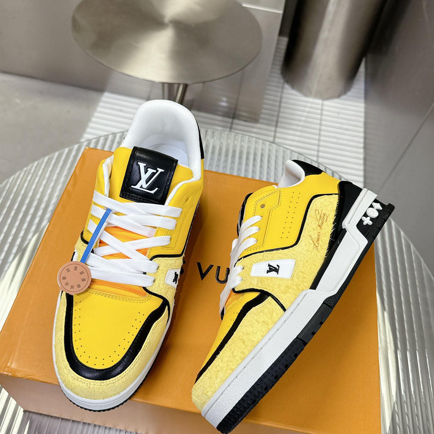 Louis Vuitton LV Trainer Sneaker   - FashionPlug