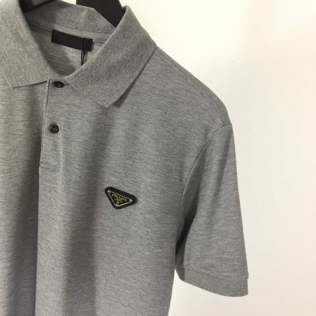 Prada Cotton Polo Shirt  - FashionPlug