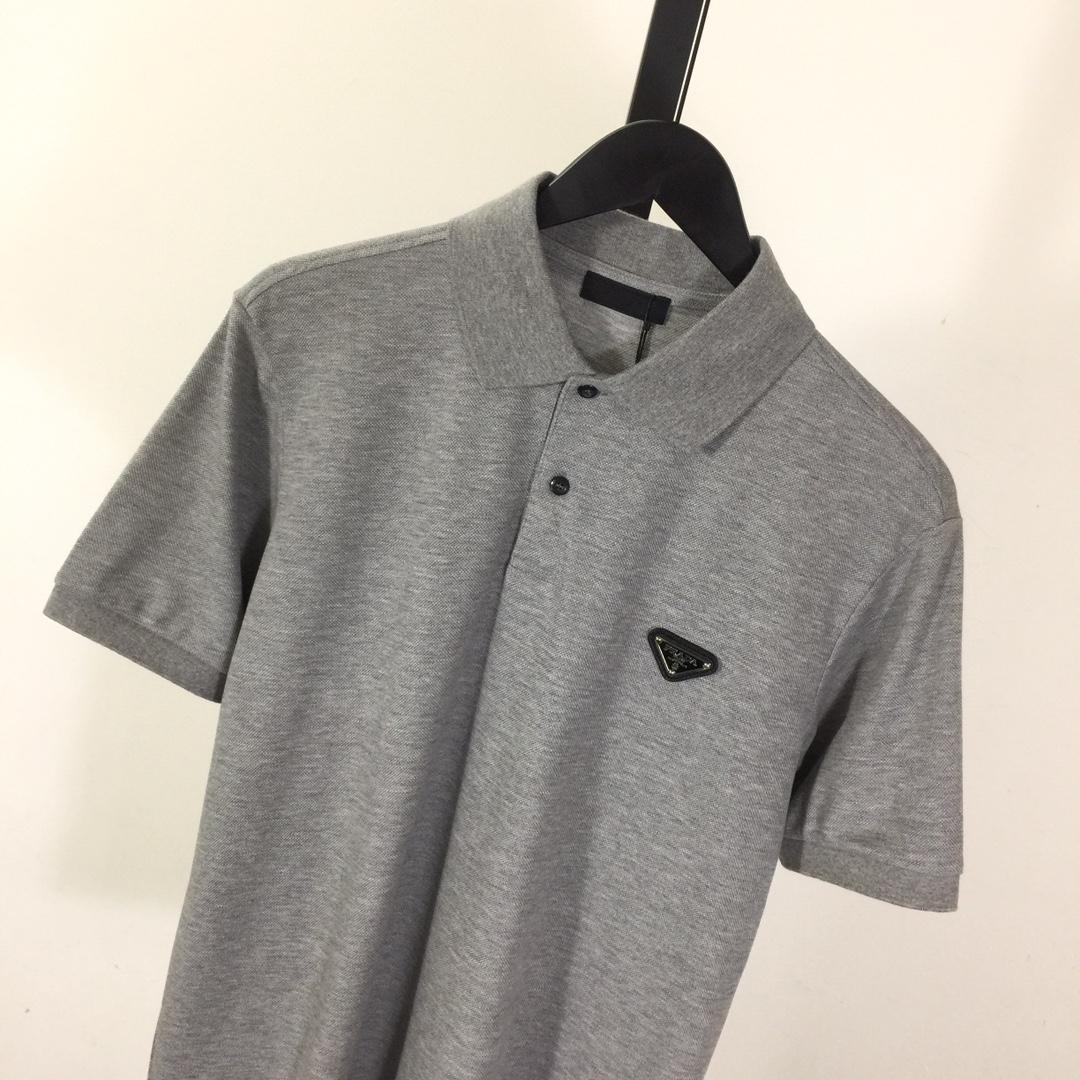 Prada Cotton Polo Shirt  - FashionPlug