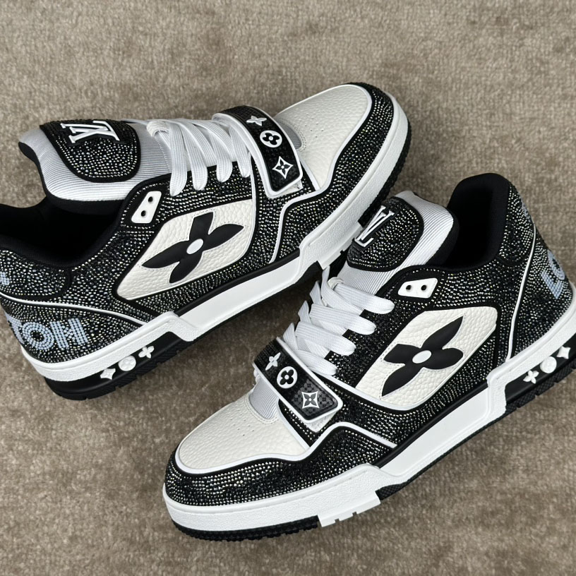 Louis Vuitton LV Trainer Sneaker   - FashionPlug