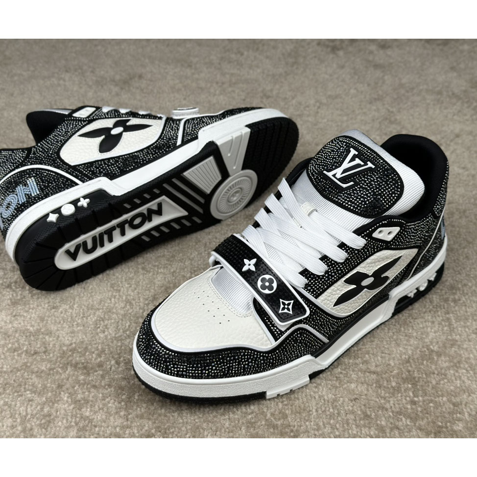 Louis Vuitton LV Trainer Sneaker   - FashionPlug
