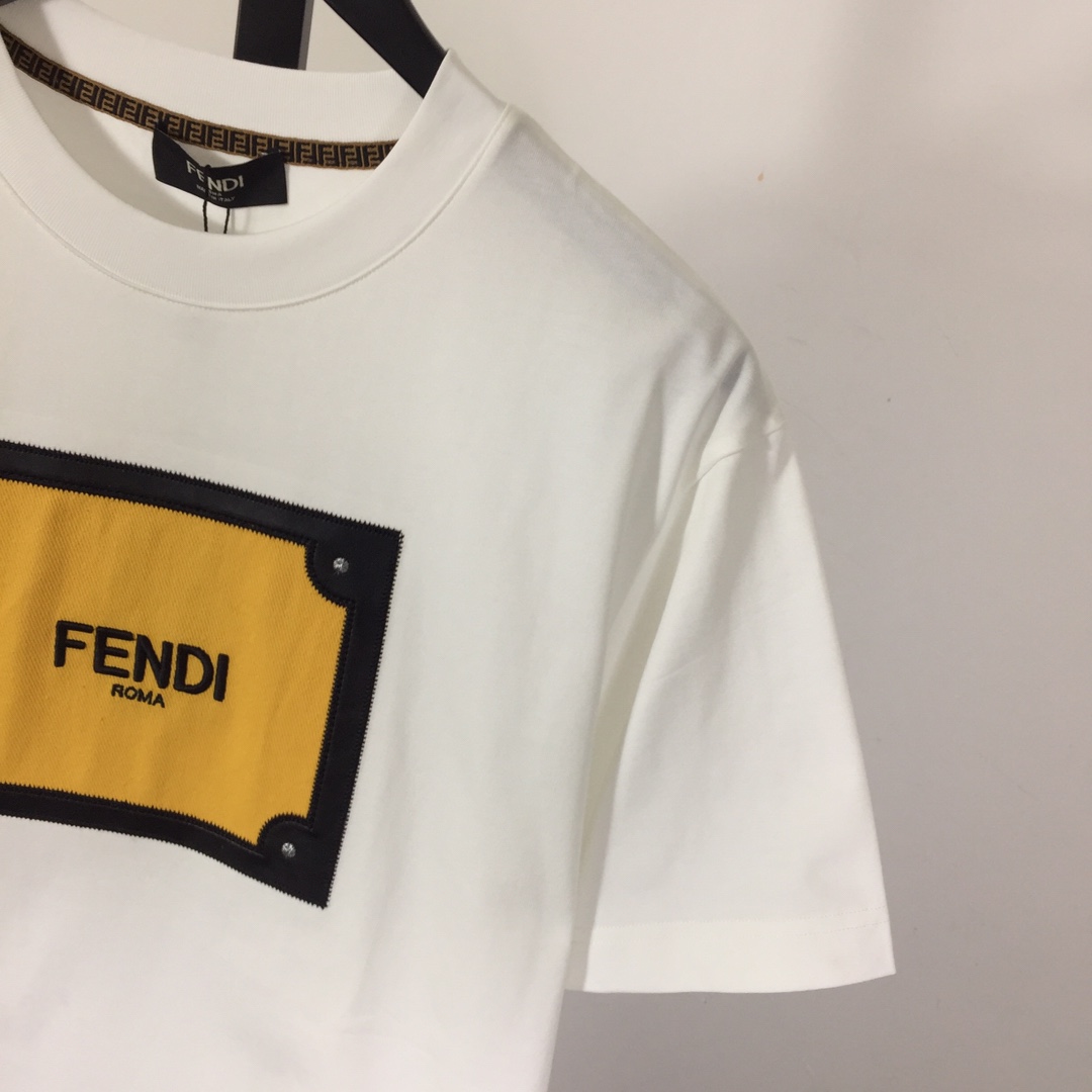 Fendi Cotton T-shirt - FashionPlug
