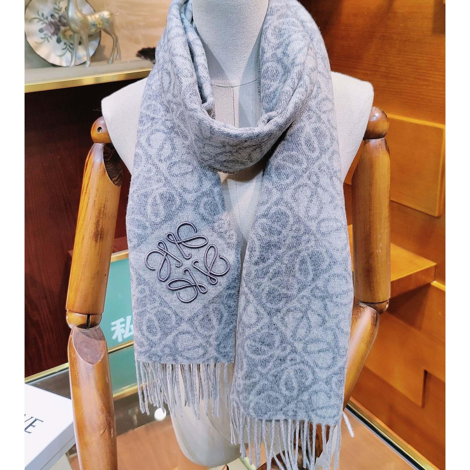 Loewe Anagram Scarf  - FashionPlug
