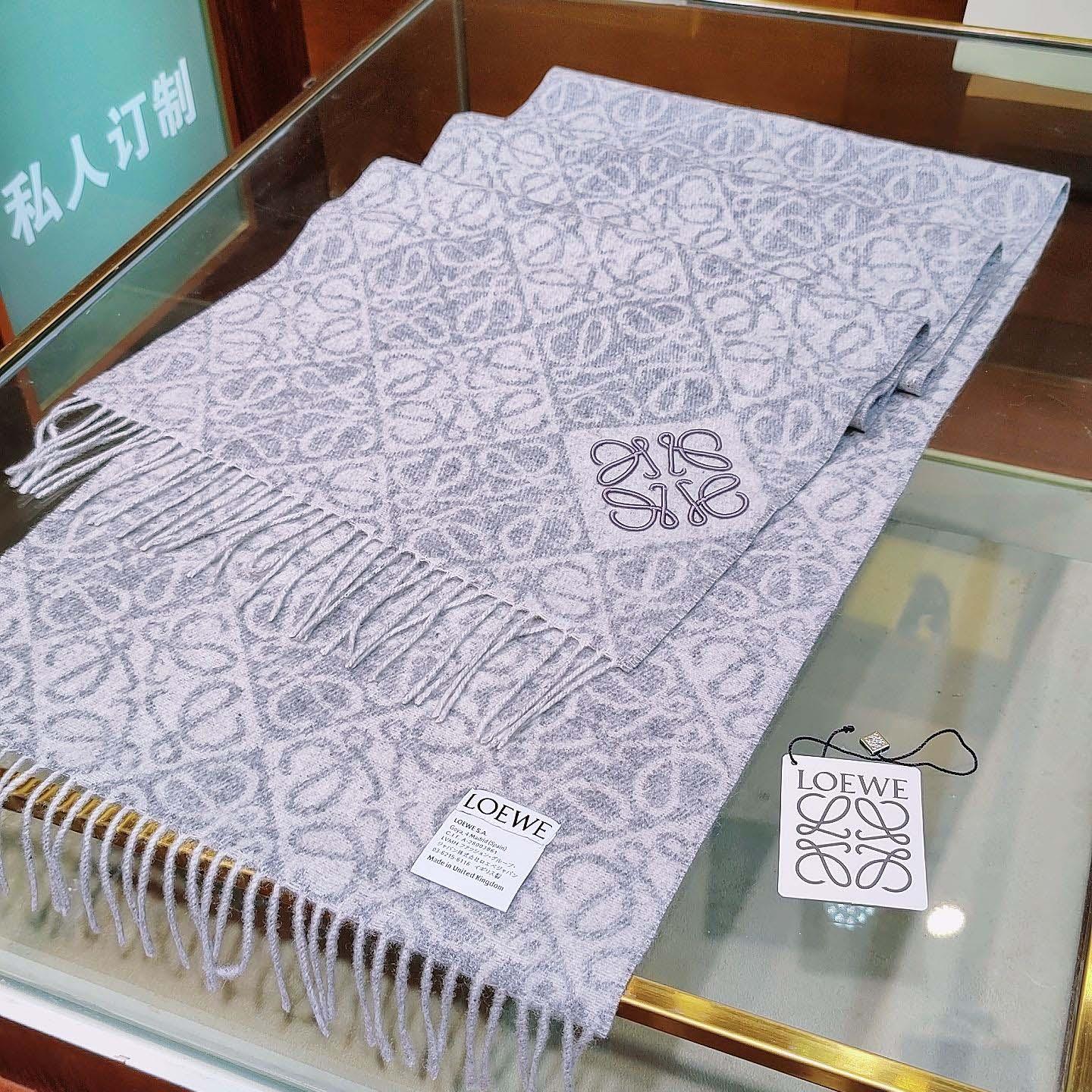 Loewe Anagram Scarf  - FashionPlug
