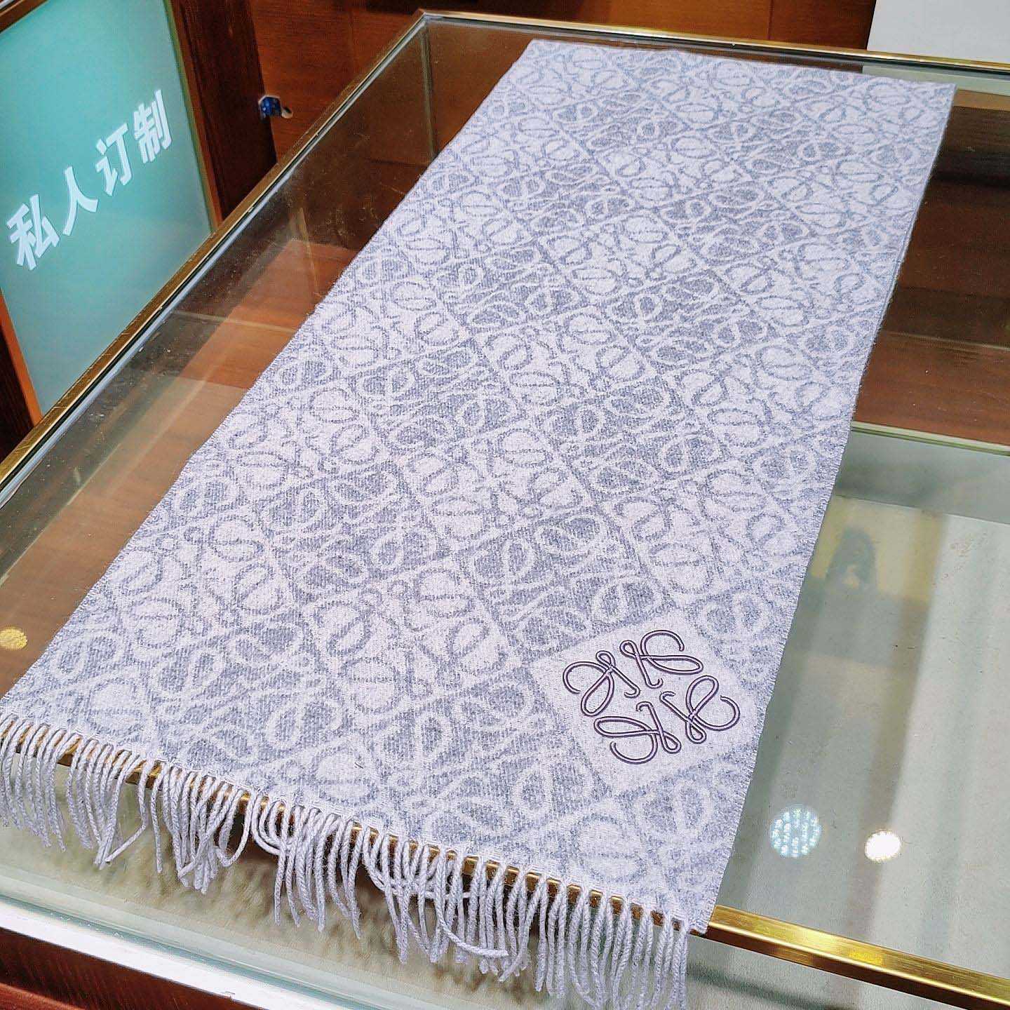 Loewe Anagram Scarf  - FashionPlug