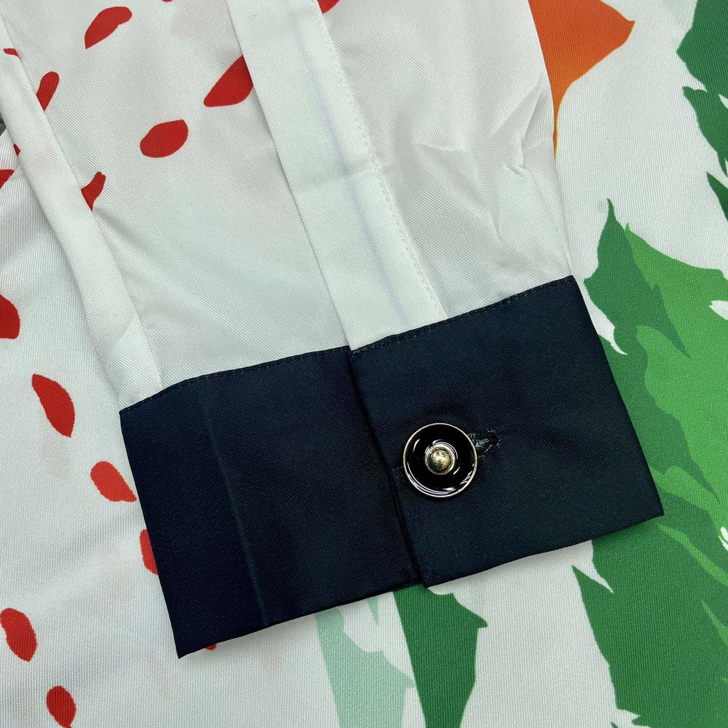 Casablanca Casa Moto Silk Shirt   CA3494 - FashionPlug