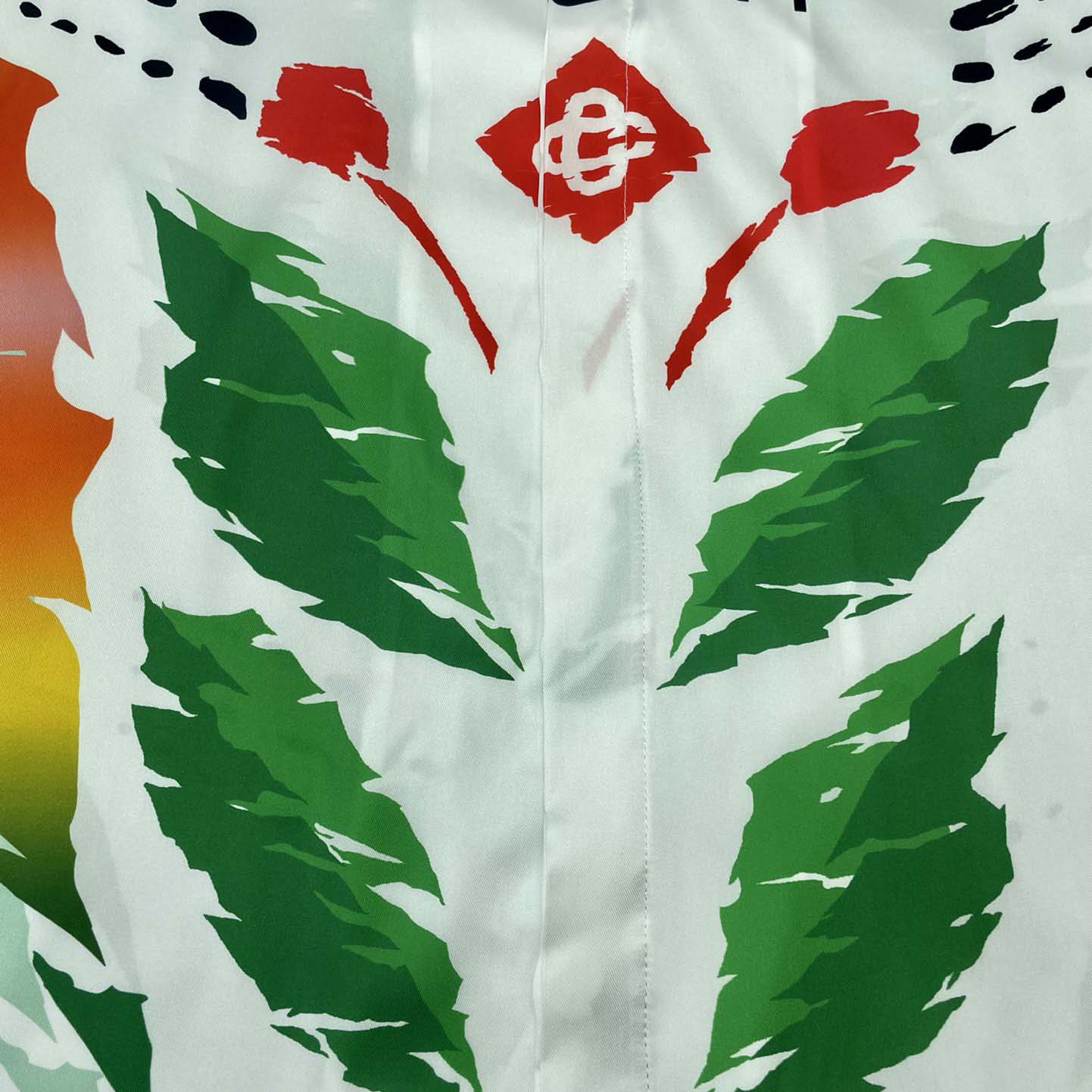 Casablanca Casa Moto Silk Shirt   CA3494 - FashionPlug