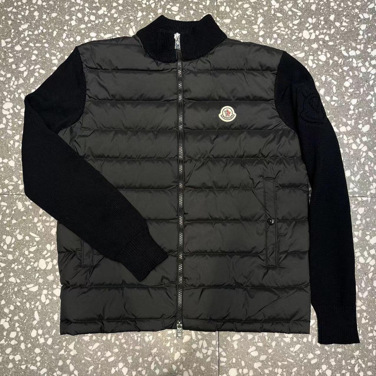 Moncler Down Puffer Cardigan - FashionPlug