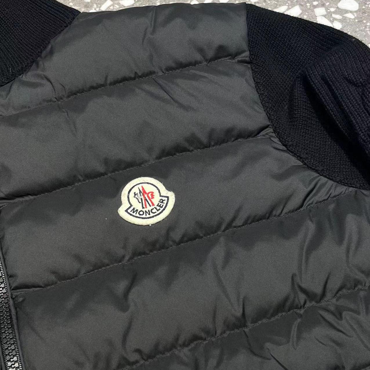 Moncler Down Puffer Cardigan - FashionPlug