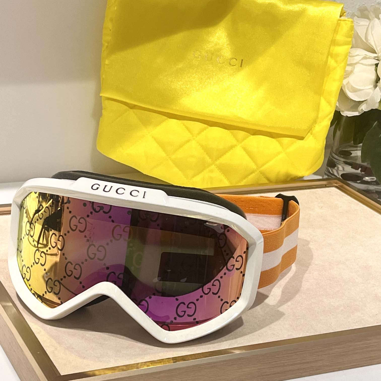 Gucci Ski Goggles  - FashionPlug