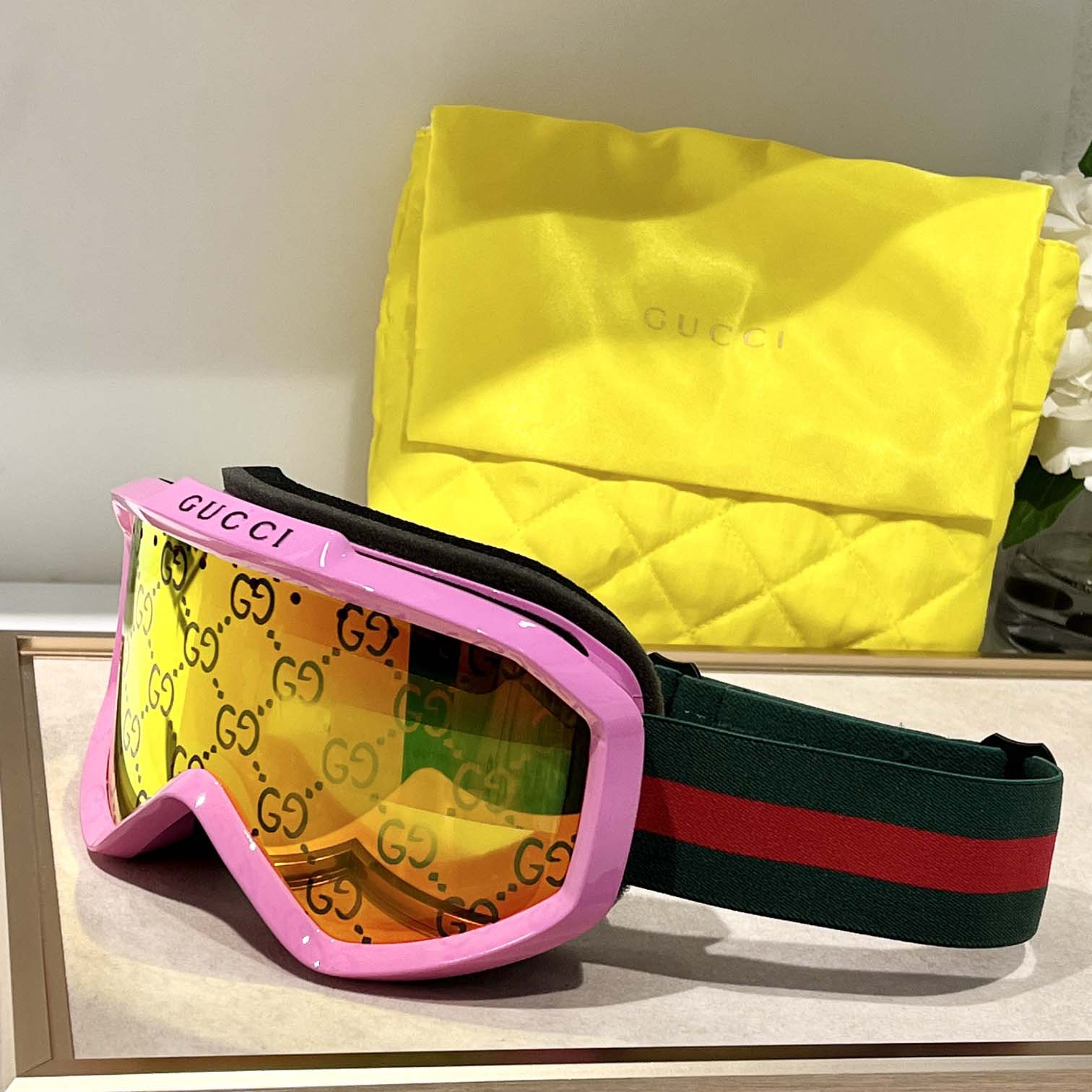 Gucci Ski Goggles  - FashionPlug