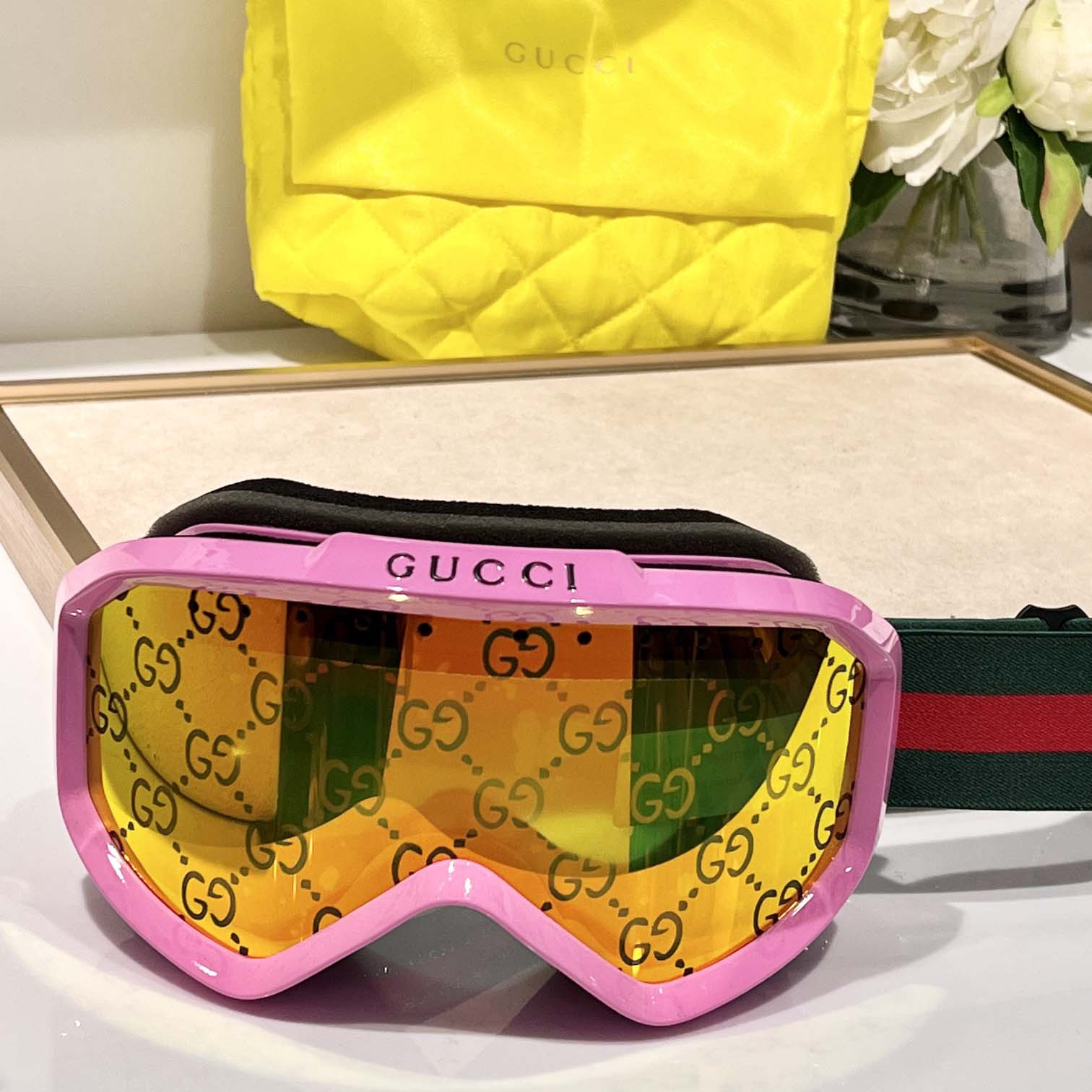Gucci Ski Goggles  - FashionPlug