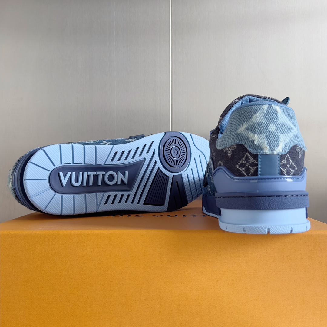 Louis Vuitton LV Trainer Sneaker    - FashionPlug