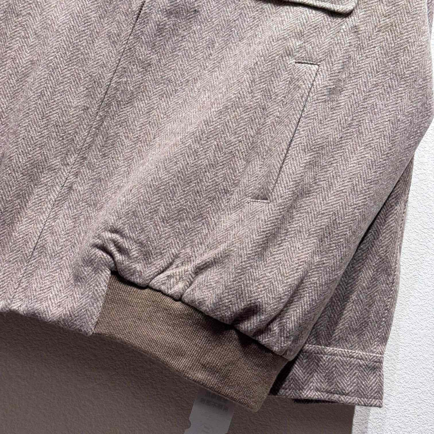 Miu Miu Chevron Blouson Jacket - FashionPlug