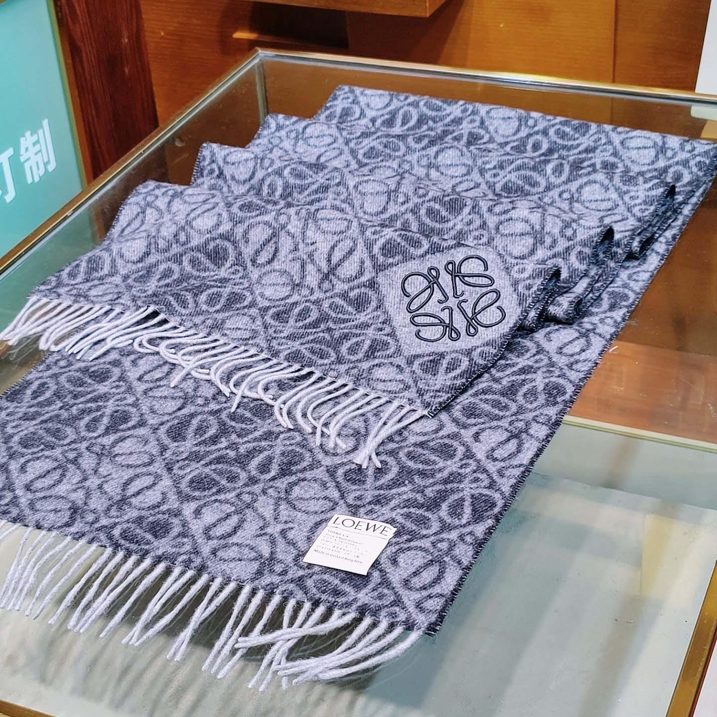 Loewe Anagram Scarf  - FashionPlug