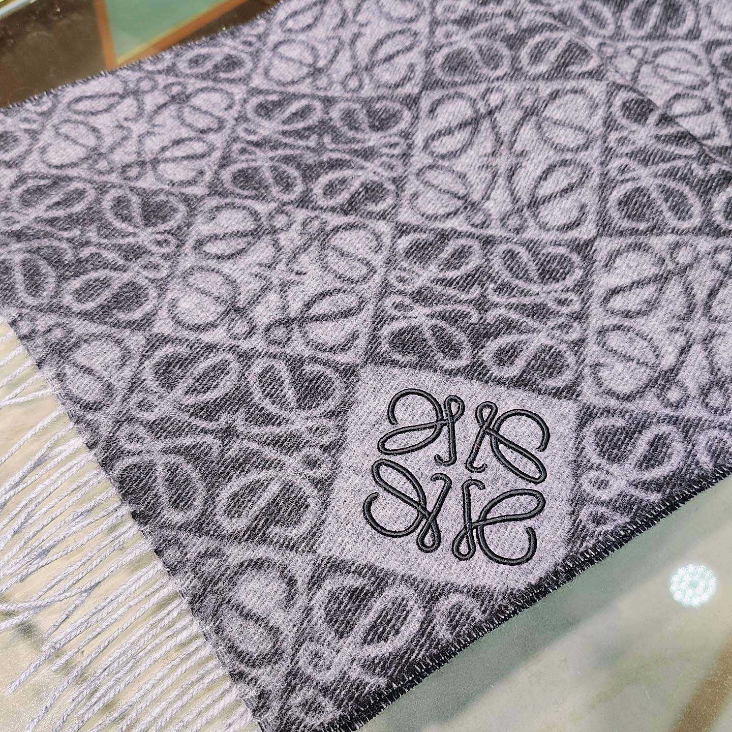 Loewe Anagram Scarf  - FashionPlug